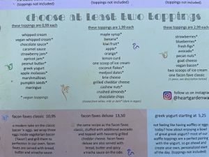   at Heart-Garden Waffles & Coffee in Amsterdam