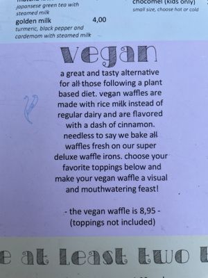   at Heart-Garden Waffles & Coffee in Amsterdam