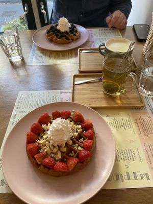   at Heart-Garden Waffles & Coffee in Amsterdam