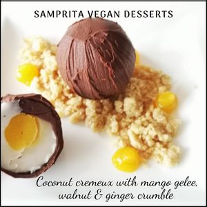 Vegan Desserts at Samprita in Oud Heverlee
