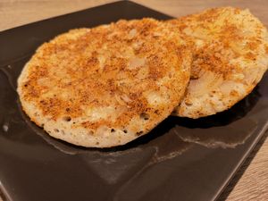 Onion podi uthappam at Samprita in Oud Heverlee