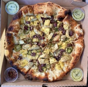   at The Hall's Pizza Kitchen in Oklahoma City