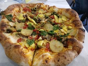  at The Hall's Pizza Kitchen in Oklahoma City