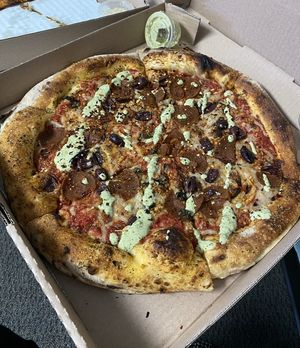   at The Hall's Pizza Kitchen in Oklahoma City