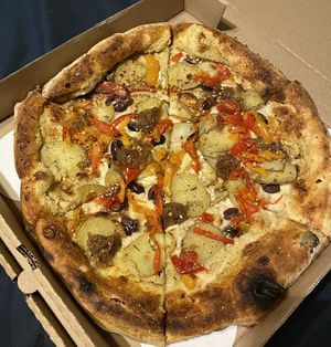   at The Hall's Pizza Kitchen in Oklahoma City