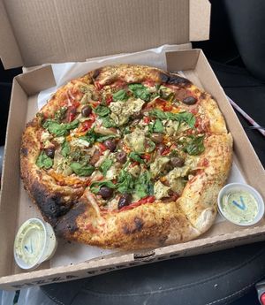   at The Hall's Pizza Kitchen in Oklahoma City