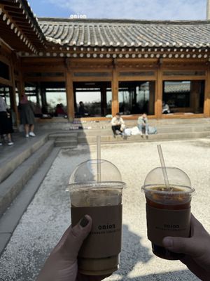   at Cafe Onion in Seoul