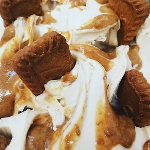 speculoos gelato at IceLab NiceCream Creations in Antwerpen