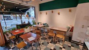 Interior at IceLab NiceCream Creations in Antwerpen