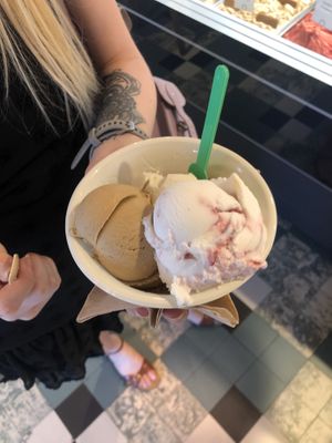 ice cream  at IceLab NiceCream Creations in Antwerpen