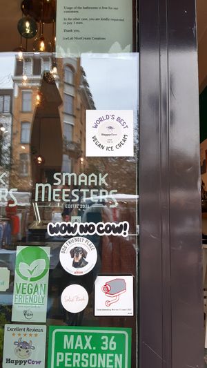 World's best vegan ice cream! at IceLab NiceCream Creations in Antwerpen