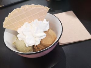 Vegan ice cream at IceLab NiceCream Creations in Antwerpen