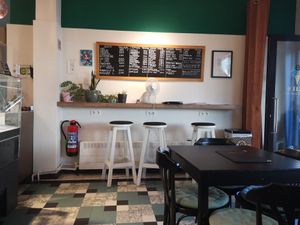 Inside at IceLab NiceCream Creations in Antwerpen