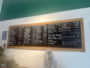 Menu september 2023  at IceLab NiceCream Creations in Antwerpen