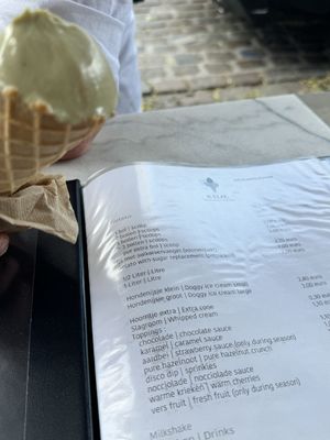   at IceLab NiceCream Creations in Antwerpen