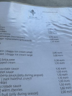   at IceLab NiceCream Creations in Antwerpen