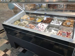 Vegan ice cream selection   at IceLab NiceCream Creations in Antwerpen