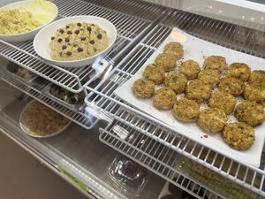 Treats in the case!   at Root 66 Cafe in Santa Fe