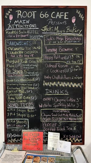 Menu July 2023  at Root 66 Cafe in Santa Fe