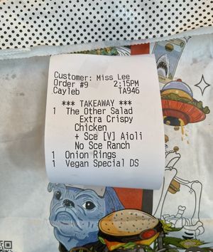   at Burger Urge in Bundaberg