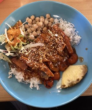 Vegan bbq  at KOA Bistro & Bar in Ljubljana