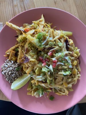 mana rice noodles at KOA Bistro & Bar in Ljubljana