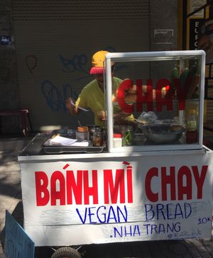 The banh mi is called "Banh mi chay Nha Trang" at Banh Mi Chay Nha Trang in Hoi An
