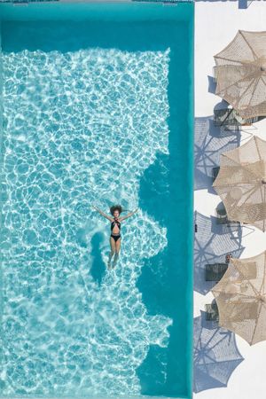 Swimming Pool  at Koukoumi Hotel in Mykonos
