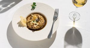 Vegan Rissoto  at Koukoumi Hotel in Mykonos