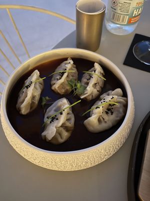Dumplings at Koukoumi Hotel in Mykonos
