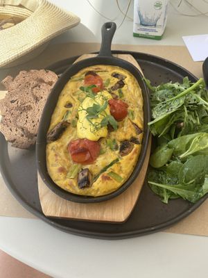 Omelet   at Koukoumi Hotel in Mykonos