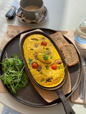 Breakfast  at Koukoumi Hotel in Mykonos