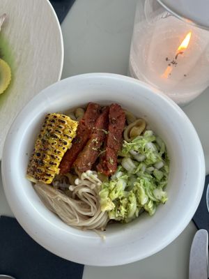 Ramen  at Koukoumi Hotel in Mykonos