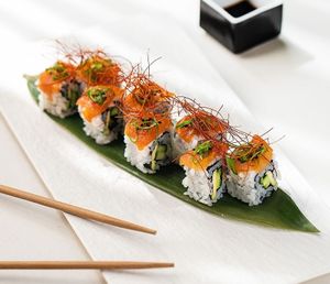 Maki Salmon Carrot at Koukoumi Hotel in Mykonos