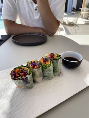 Paper rolls  at Koukoumi Hotel in Mykonos