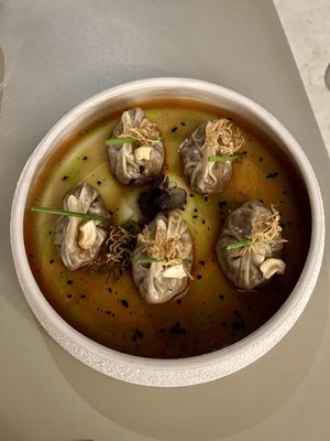 Dumplings   at Koukoumi Hotel in Mykonos