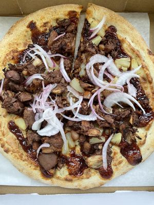 Bbq Jackfruit Pizza  at Flatbread & Butter in St Petersburg