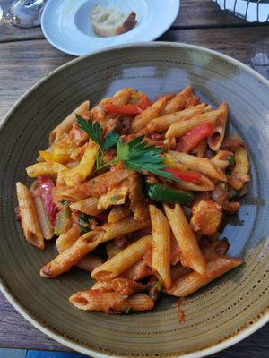 Penne Vollo at Da Noi in Dusseldorf