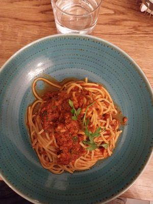 Spaghetti Volognese at Da Noi in Dusseldorf