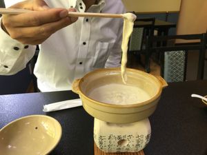 Yuba shabu at Yuba Seike in Nantan
