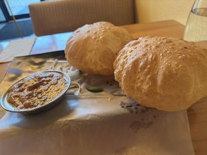 Chickpea curry   at The Madras Cafe in Orlando