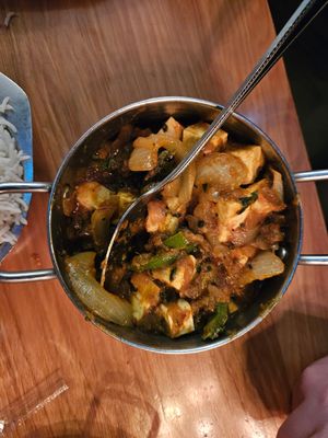 Kadi tofu at The Madras Cafe in Orlando