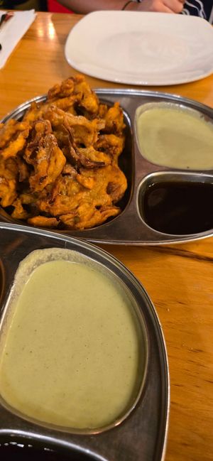 Onion bhaji at The Madras Cafe in Orlando