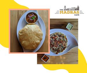 Chana Bhatura  at The Madras Cafe in Orlando