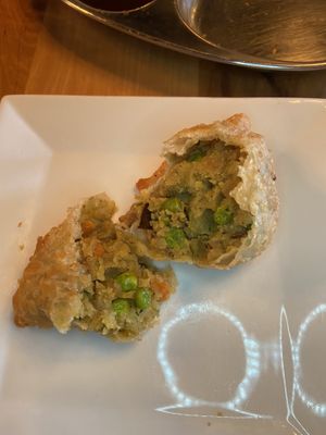 Samosa at The Madras Cafe in Orlando