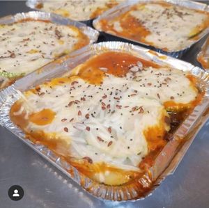 Lasaña de zapallito italiano at Sabroso y Vegano in Vina Del Mar