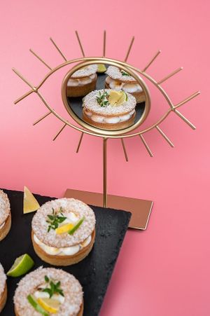 lemon tartlets at Electra Bakery in Uherske Hradiste