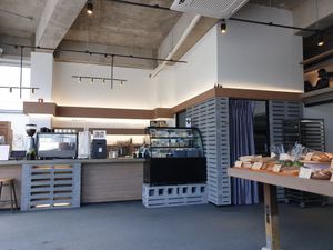 open layout at Vegan Bakery Cafe Heal 비건베이커리카페힐 in Namyangju