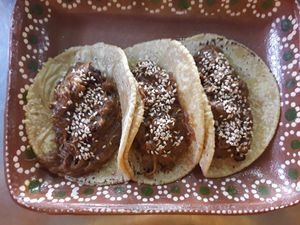 Tacos de Mole at Frida in Ajijic