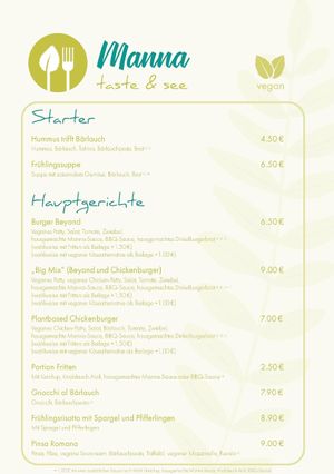  at Manna - Taste & See in Starnberg